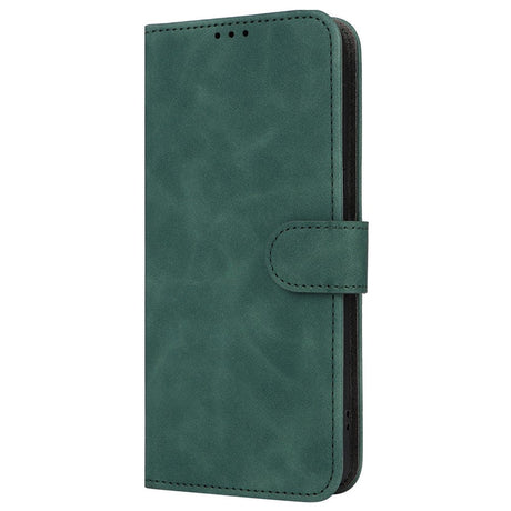 Google Pixel 8 Pro Læder Cover m. Pung og Ståfunktion - Grøn
