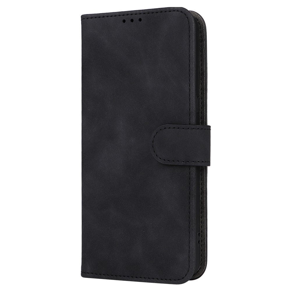 Google Pixel 8 Pro Læder Cover m. Pung og Ståfunktion - Sort