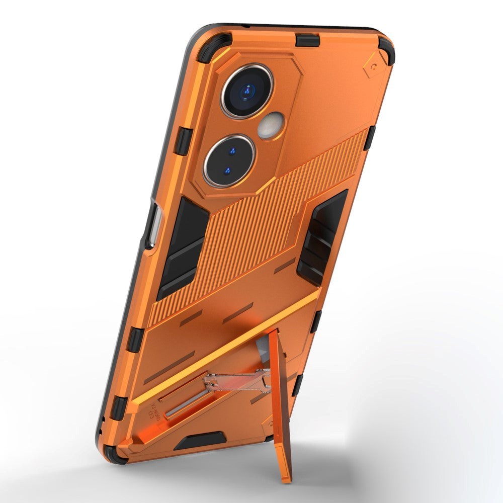 OnePlus Nord CE 3 Lite Hybrid Håndværker Cover m. Kickstand - Orange
