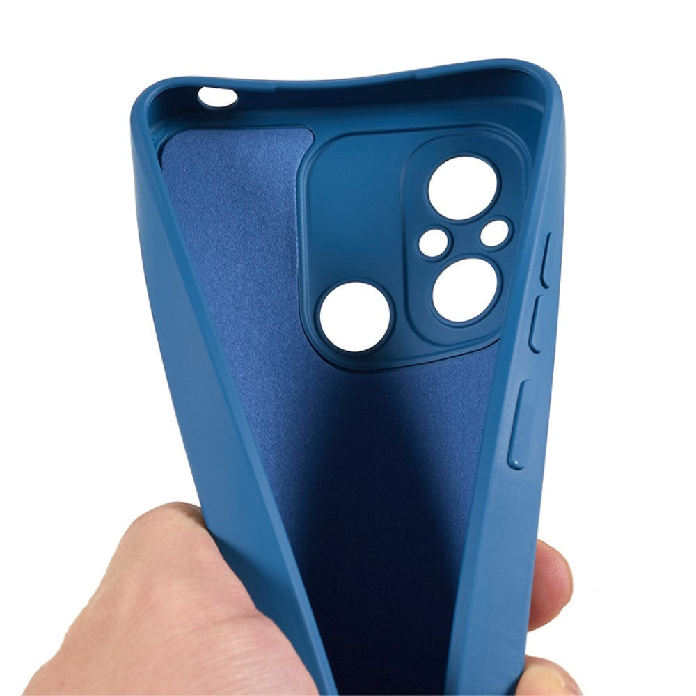 Xiaomi Redmi 12C Fleksibelt Plastik Cover - Mørkeblå