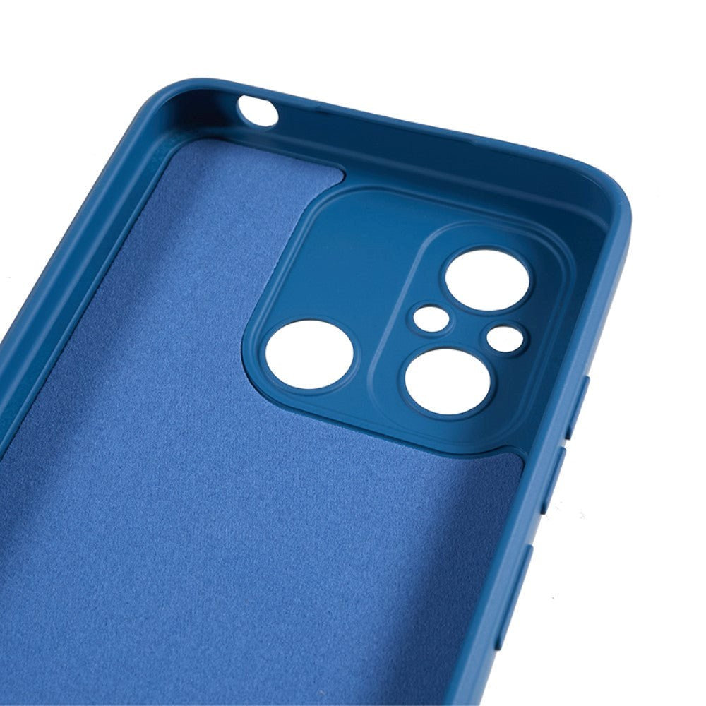 Xiaomi Redmi 12C Fleksibelt Plastik Cover - Mørkeblå