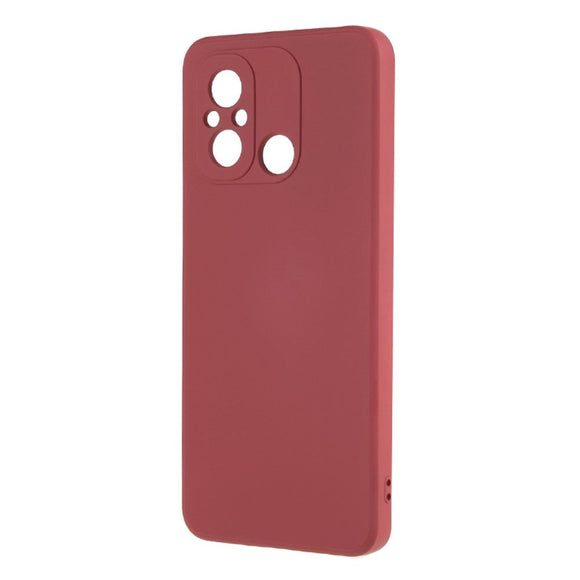 Xiaomi Redmi 12C Fleksibelt Plastik Cover - Rustrød