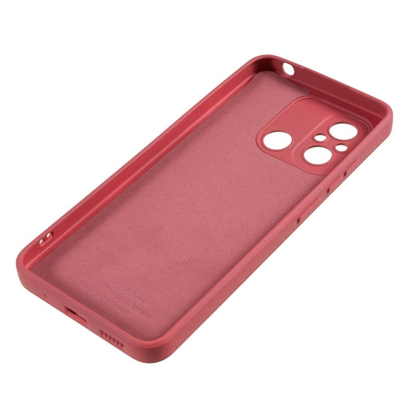 Xiaomi Redmi 12C Fleksibelt Plastik Cover - Rustrød