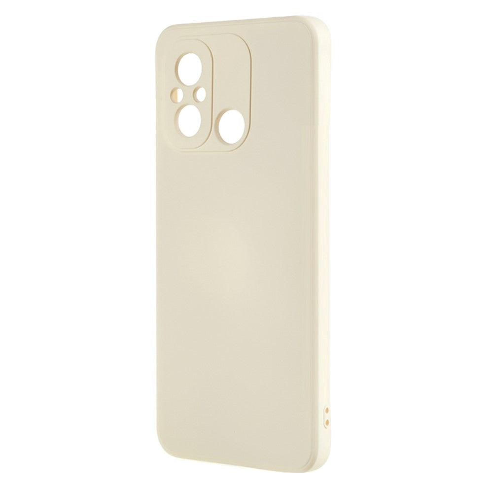 Xiaomi Redmi 12C Fleksibelt Plastik Cover - Hvid