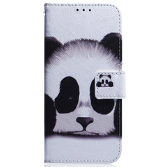Google Pixel 8 Læder Cover m. Pung & Print - Panda