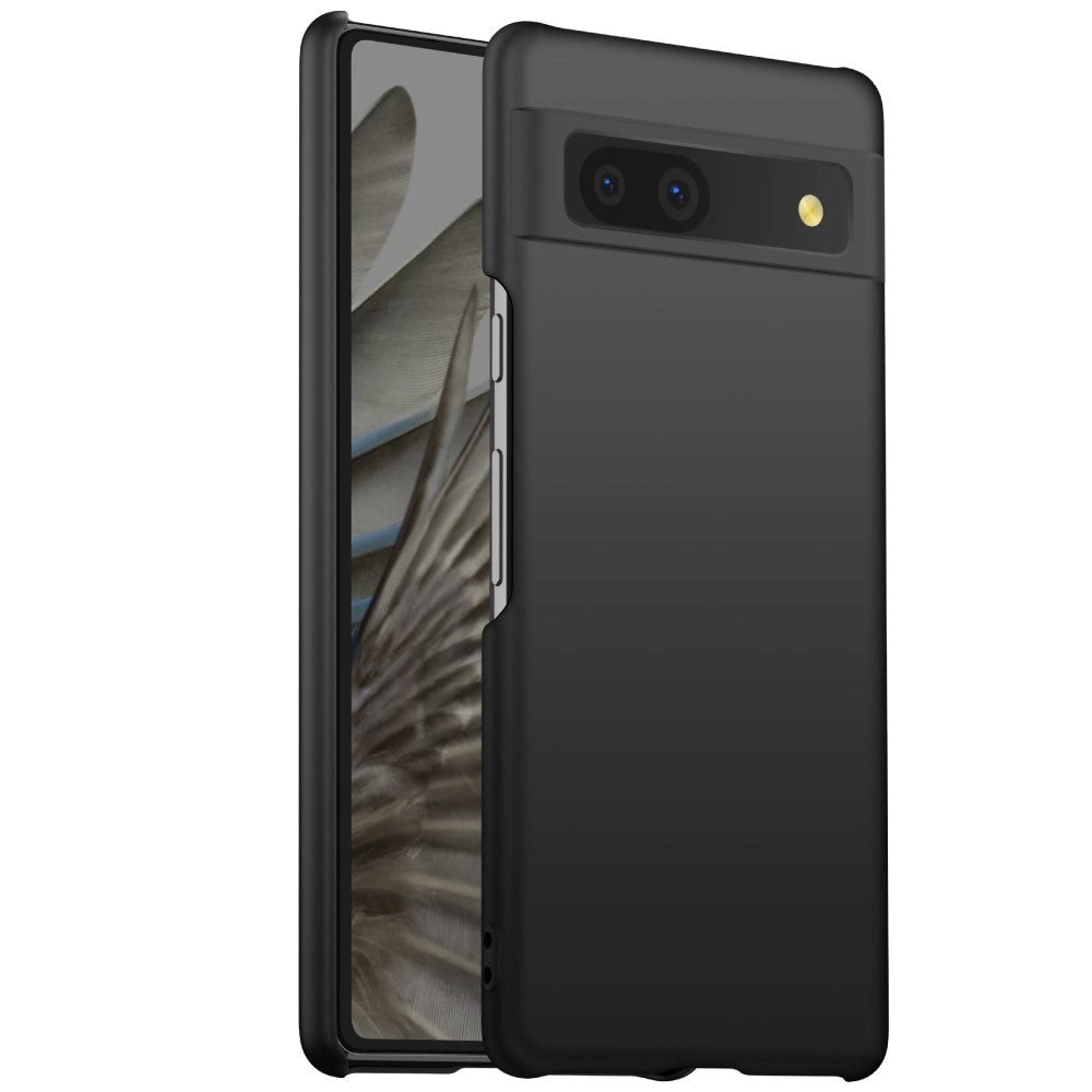 Google Pixel 7a Hårdt Plastik Cover - Sort