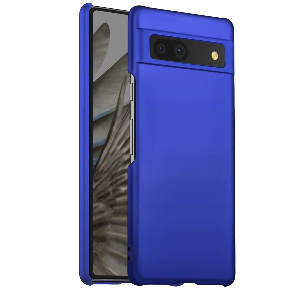 Google Pixel 7a Hårdt Plastik Cover - Blå