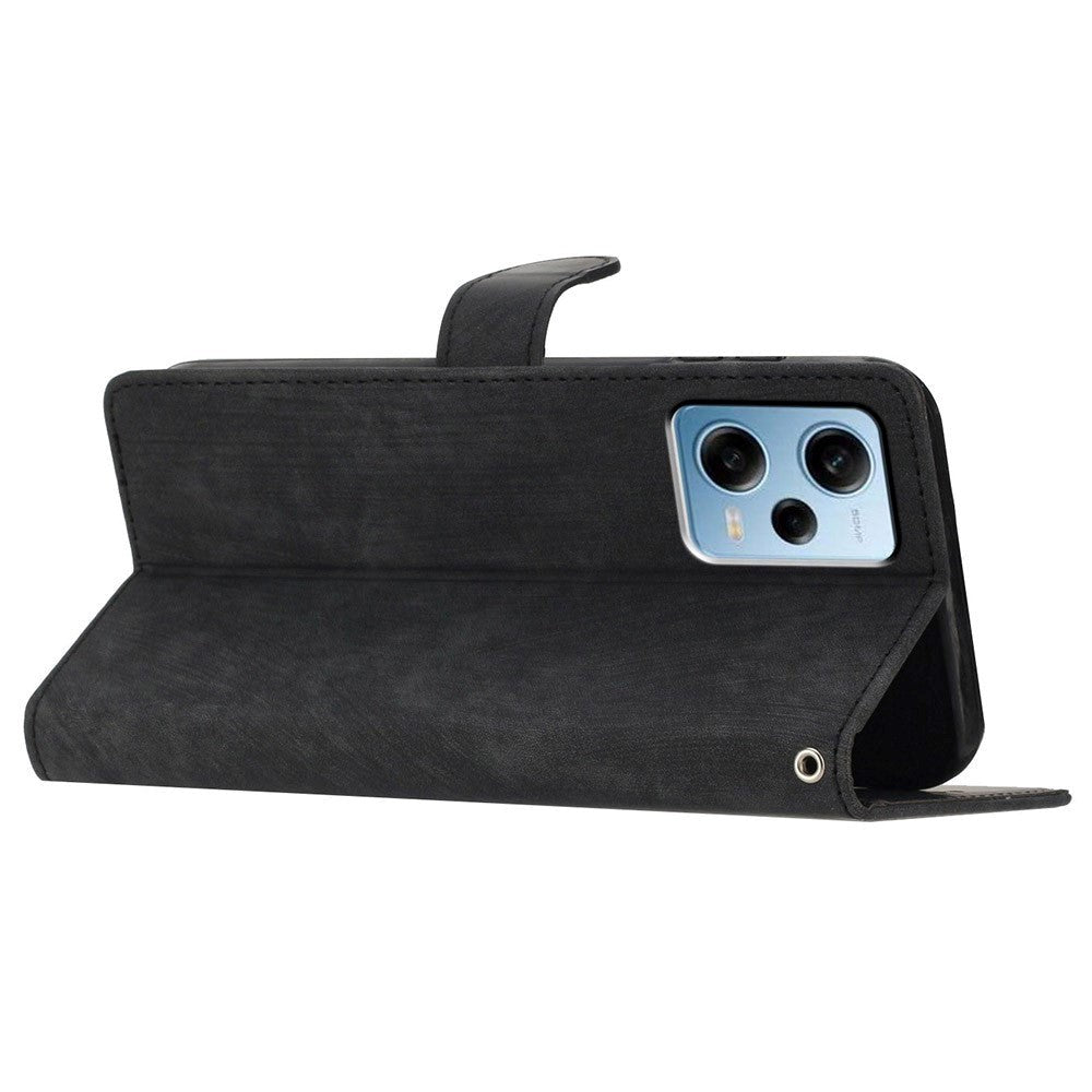 Xiaomi Redmi Note 11 Pro Læder Cover m. Pung og Strop - Sort