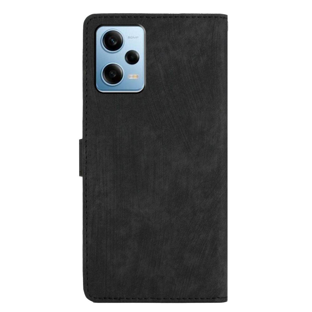 Xiaomi Redmi Note 11 Pro Læder Cover m. Pung og Strop - Sort