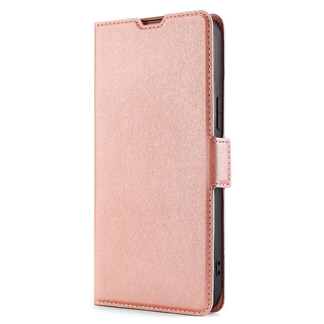 Honor Magic5 Pro Læder Cover m. Kortholder & Ståfunktion - Rose Gold