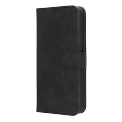 Nokia C32 Læder Cover m. Pung og Ståfunktion - Sort