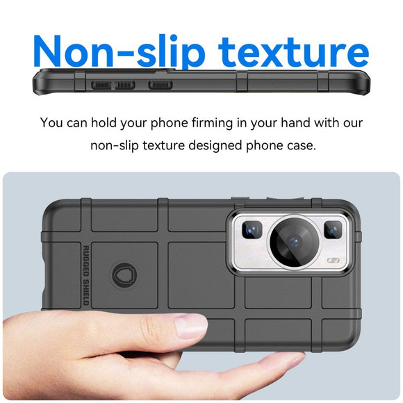 Huawei P60 Pro Rugged Shield Cover - Sort