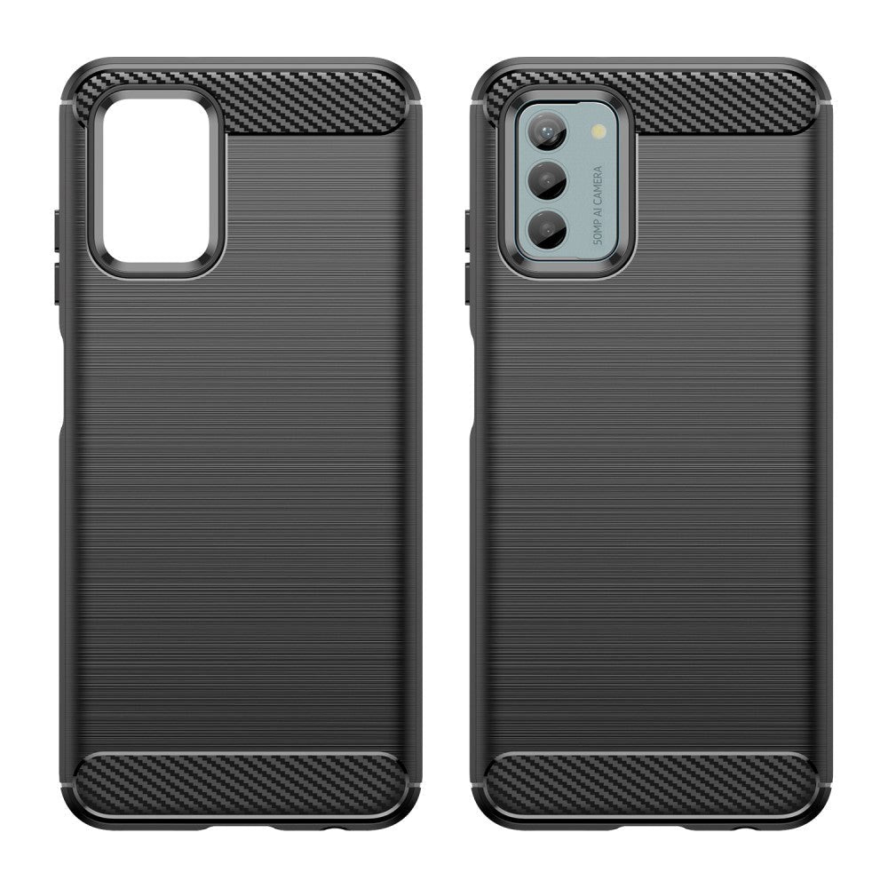 Nokia G22 Brushed Carbon Cover - Sort