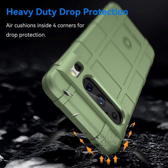 Google Pixel 8 Pro Rugged Shield Series Håndværker Cover - Grøn