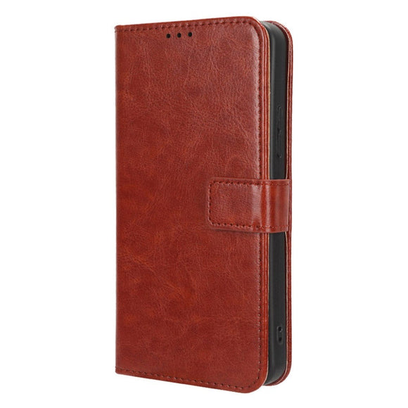Nokia C22 Læder Cover m. Pung og Strop - Brun