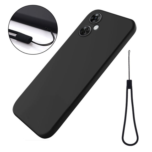 EIDERWOOD OnePlus Nord CE 3 Lite (5G) Foret Silikone Cover m. Strop - Sort