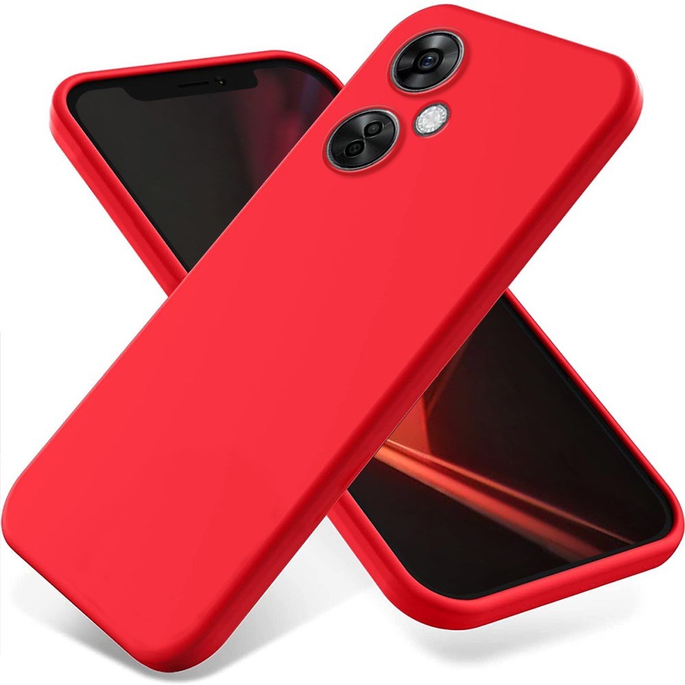 EIDERWOOD OnePlus Nord CE 3 Lite (5G) Foret Silikone Cover m. Strop - Rød