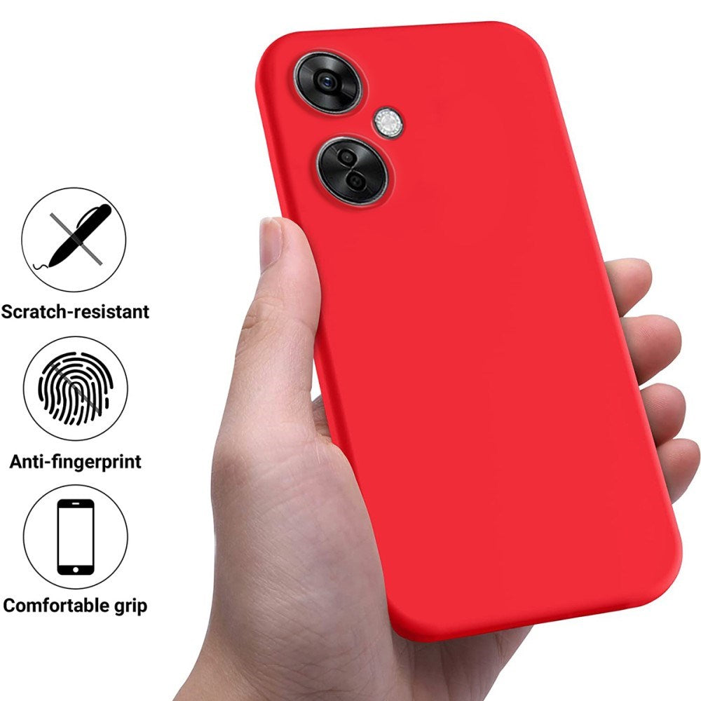 EIDERWOOD OnePlus Nord CE 3 Lite (5G) Foret Silikone Cover m. Strop - Rød