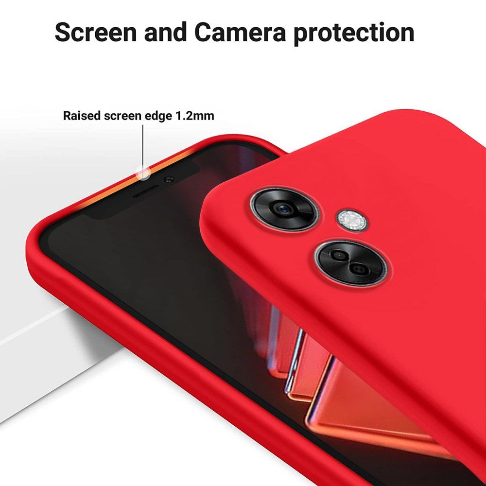 EIDERWOOD OnePlus Nord CE 3 Lite (5G) Foret Silikone Cover m. Strop - Rød