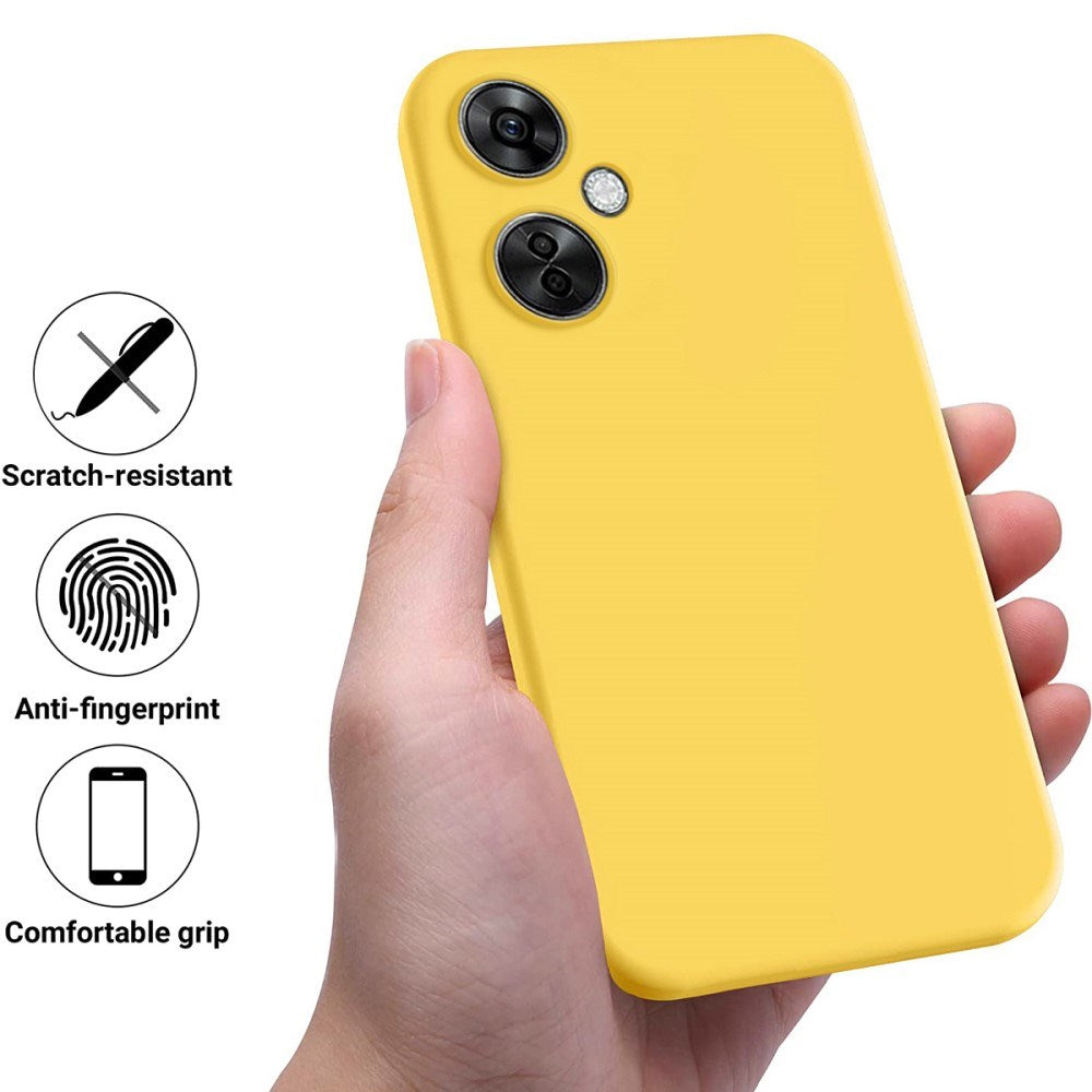 EIDERWOOD OnePlus Nord CE 3 Lite (5G) Foret Silikone Cover m. Strop - Gul