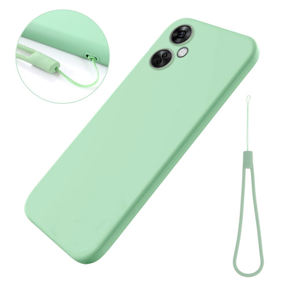 EIDERWOOD OnePlus Nord CE 3 Lite (5G) Foret Silikone Cover m. Strop - Grøn