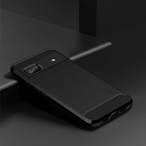 Google Pixel 8 Brushed Carbon Cover - Sort
