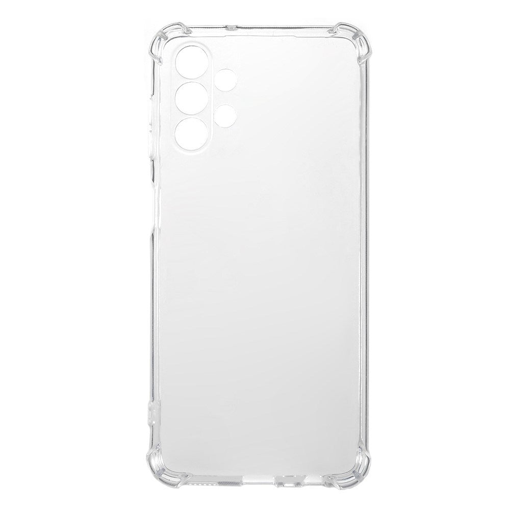 EIDERWOOD Samsung Galaxy A13 (4G) Plastik Cover m. Stødabsorberende Hjørner - Gennemsigtig