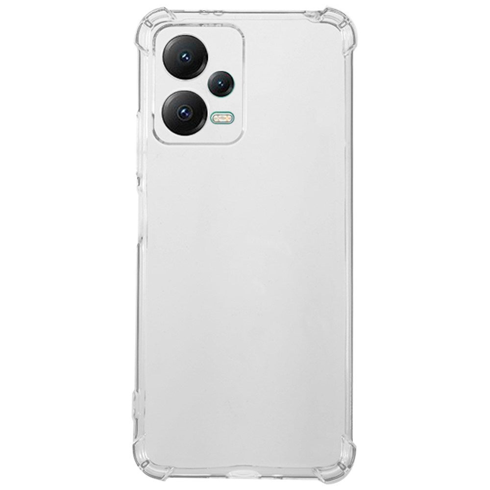 EIDERWOOD Xiaomi Redmi Note 12 (5G) / Poco X5 (5G) Fleksibel Plastik Cover m. Forstærkede Hjørner - Gennemsigtig