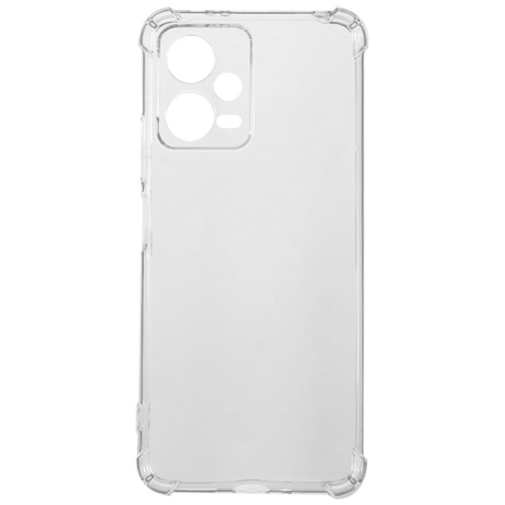 EIDERWOOD Xiaomi Redmi Note 12 (5G) / Poco X5 (5G) Fleksibel Plastik Cover m. Forstærkede Hjørner - Gennemsigtig