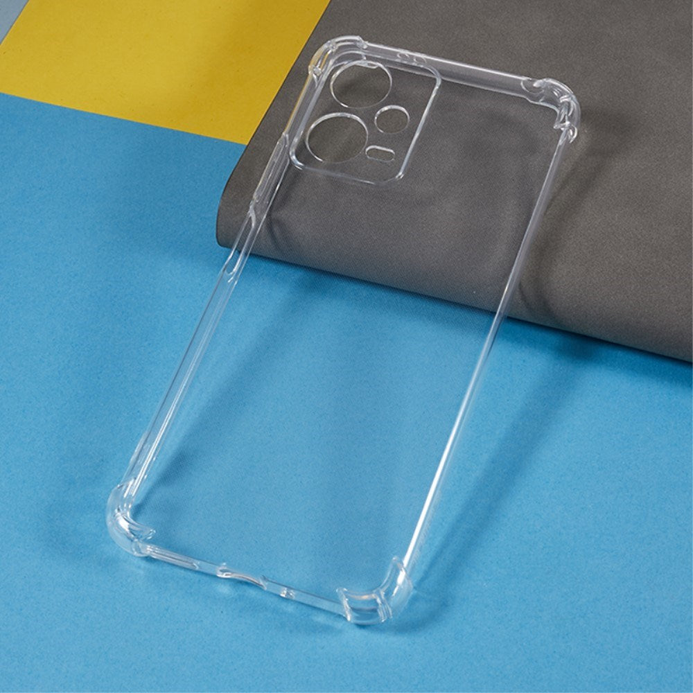 EIDERWOOD Xiaomi Redmi Note 12 (5G) / Poco X5 (5G) Fleksibel Plastik Cover m. Forstærkede Hjørner - Gennemsigtig