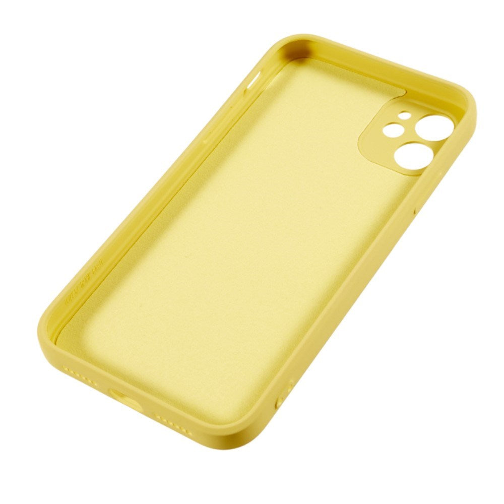 EIDERWOOD iPhone 11 Foret Fleksibelt Plast Cover - Gul