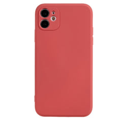 EIDERWOOD iPhone 11 Foret Fleksibelt Plast Cover - Mørkerød