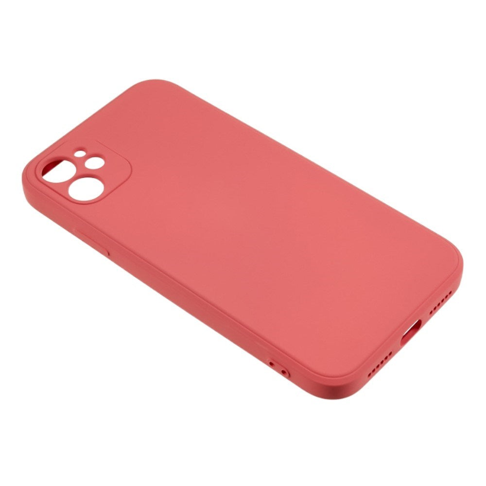 EIDERWOOD iPhone 11 Foret Fleksibelt Plast Cover - Mørkerød