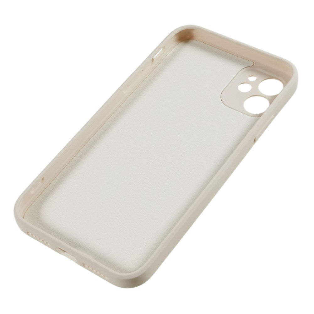 EIDERWOOD iPhone 11 Foret Fleksibelt Plast Cover - Beige