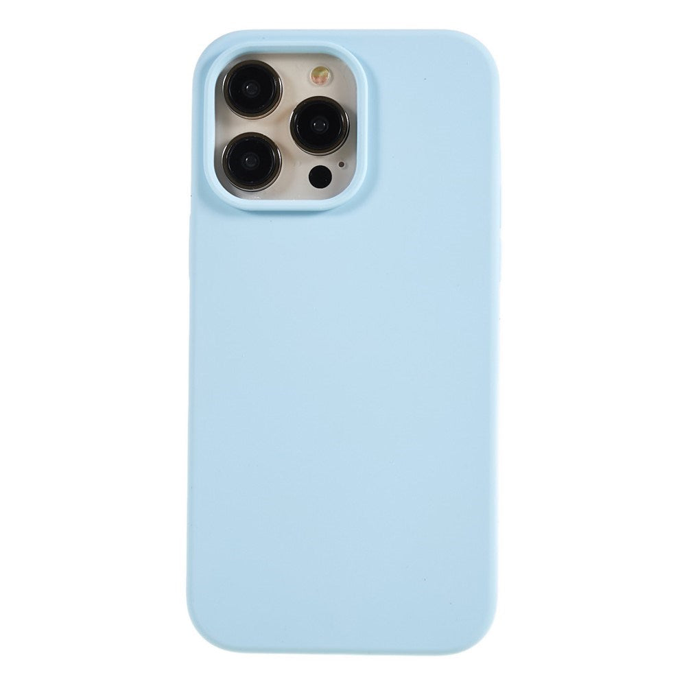 EIDERWOOD iPhone 14 Pro Foret Silikone Cover - Lyseblå