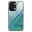 OnePlus Nord 3 (5G) Plastik Cover m. Glasbagside - Turkis Marmor