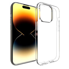 iPhone 15 Pro Fleksibel Plastik Cover - Gennemsigtig