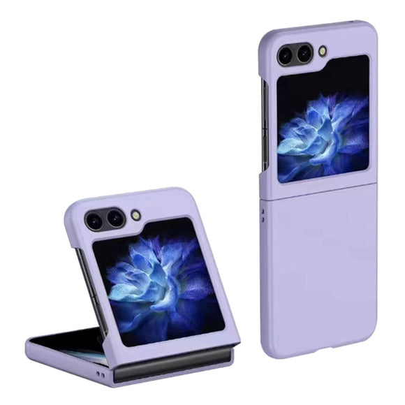 Samsung Galaxy Z Flip5 (5G) Gummibelagt Hård Plastik Cover - Lilla