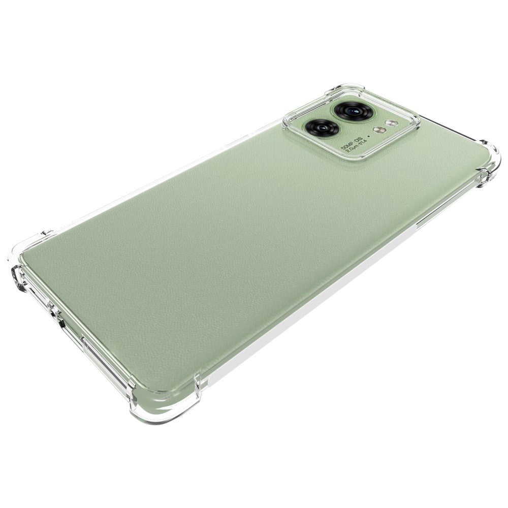 Motorola Edge 40 Fleksibelt Plastik Cover - Gennemsigtig