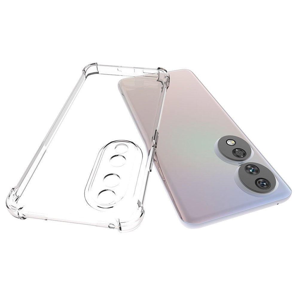 Honor 90 Fleksibelt Plastik Cover - Gennemsigtig