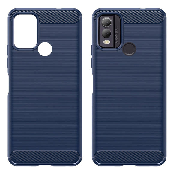 Nokia C22 Brushed Carbon Cover - Blå