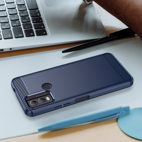 Nokia C22 Brushed Carbon Cover - Blå