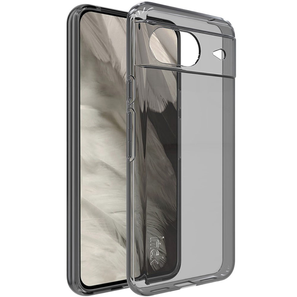 Google Pixel 8 IMAK UX-5 Series Fleksibelt Plastik Cover - Mørk Gennemsigtig