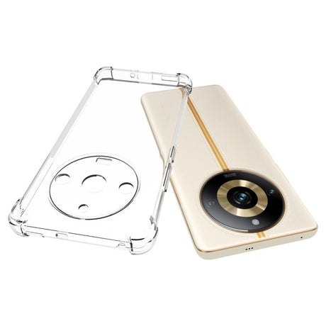 EIDERWOOD Realme 11 Pro+ (5G) / 11 Pro (5G) Shock-Proof Fleksibelt Plastik Cover - Gennemsigtig