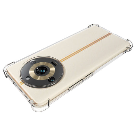 EIDERWOOD Realme 11 Pro+ (5G) / 11 Pro (5G) Shock-Proof Fleksibelt Plastik Cover - Gennemsigtig