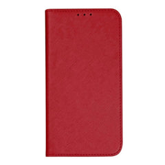 Motorola Edge 40 Læder Cover m. Kortholder & Ståfunktion - Rød