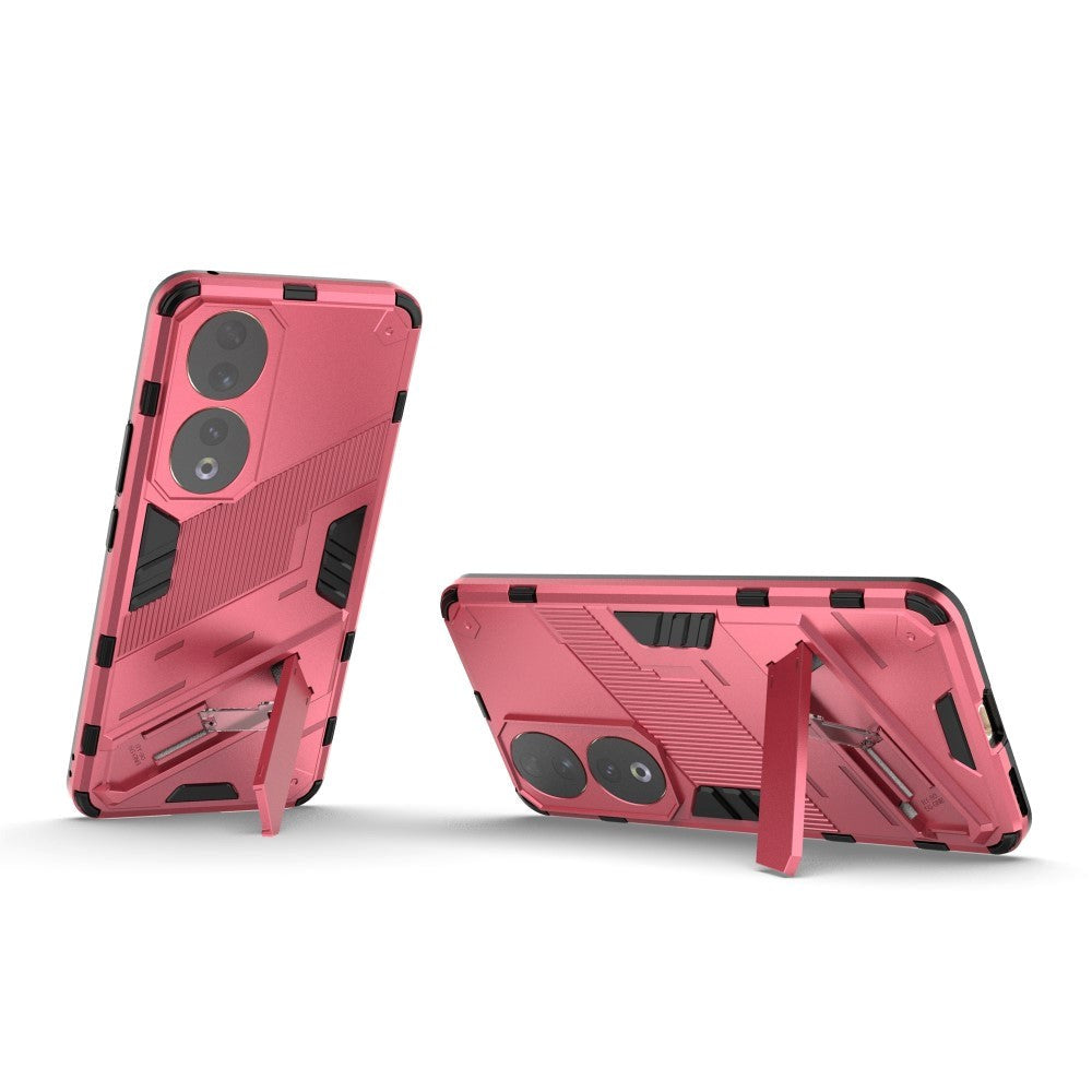Honor 90 Hybrid Håndværker Cover m. Kickstand - Lyserød