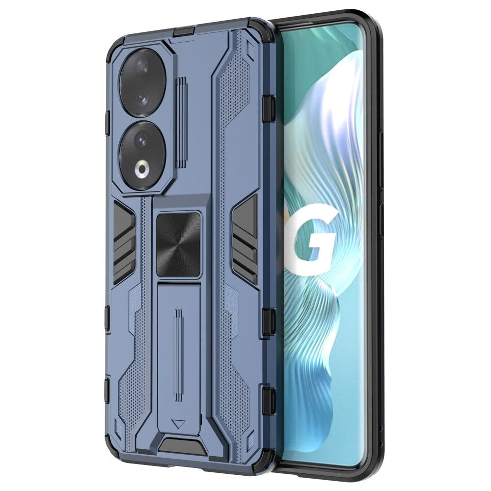 Honor 90 Håndværker Cover m. Kickstand - Blå