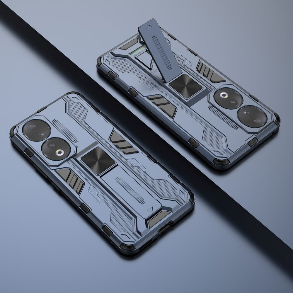Honor 90 Håndværker Cover m. Kickstand - Blå