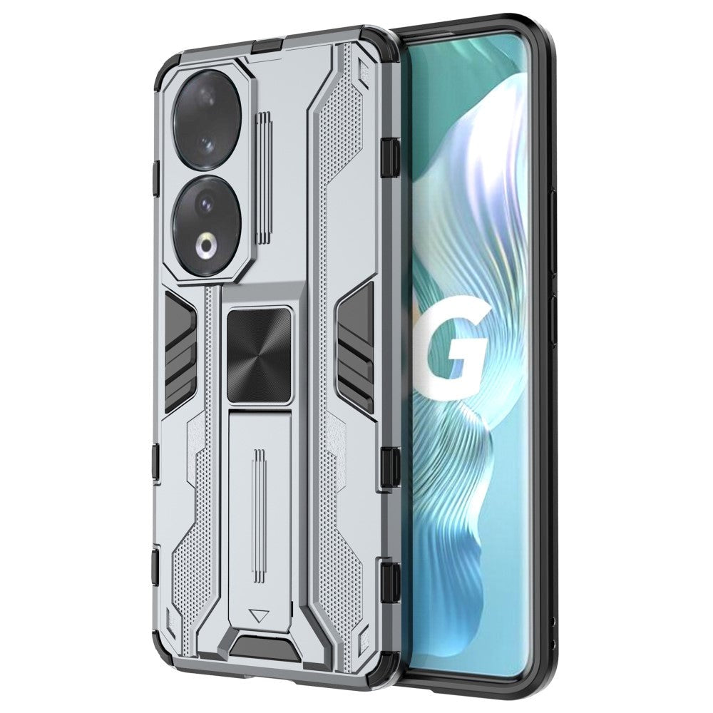 Honor 90 Håndværker Cover m. Kickstand - Grå